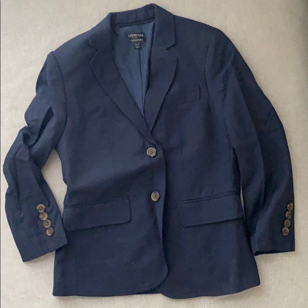 Boys j crew suit
